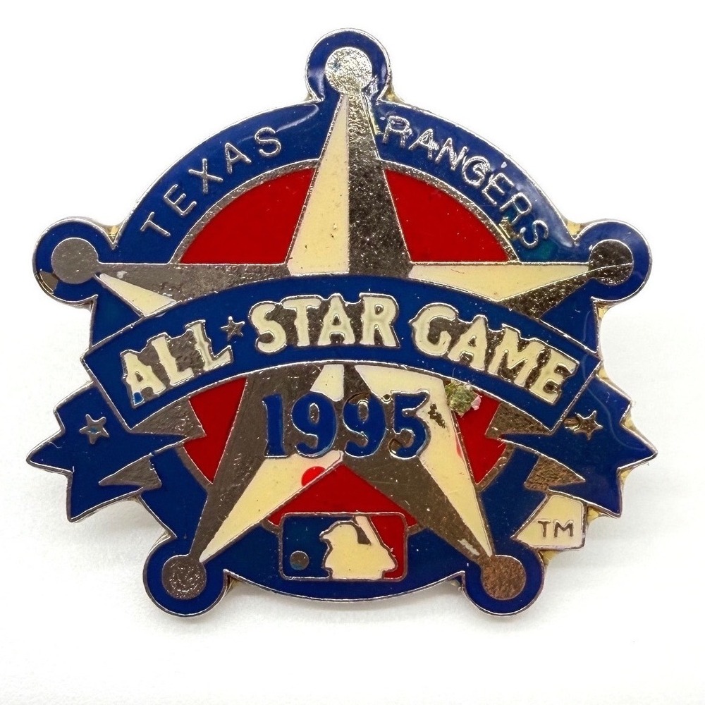 Texas Rangers All Star Game 1995 Baseball Pin Collectible MLB Memorabilia VTG